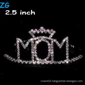 High Quality Crystal crown for MOM mother's day gift mother's tiara crown